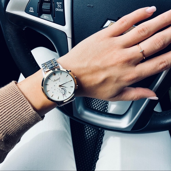 kate spade two tone smartwatch